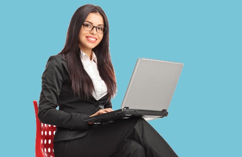 Teacher conducting test